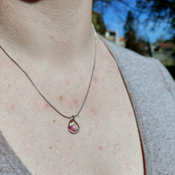 Collier fleur d'Euchère et Poacée - Nirisaya