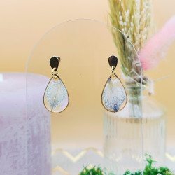 Boucles d’oreilles fleur de nigelle – Nirisaya