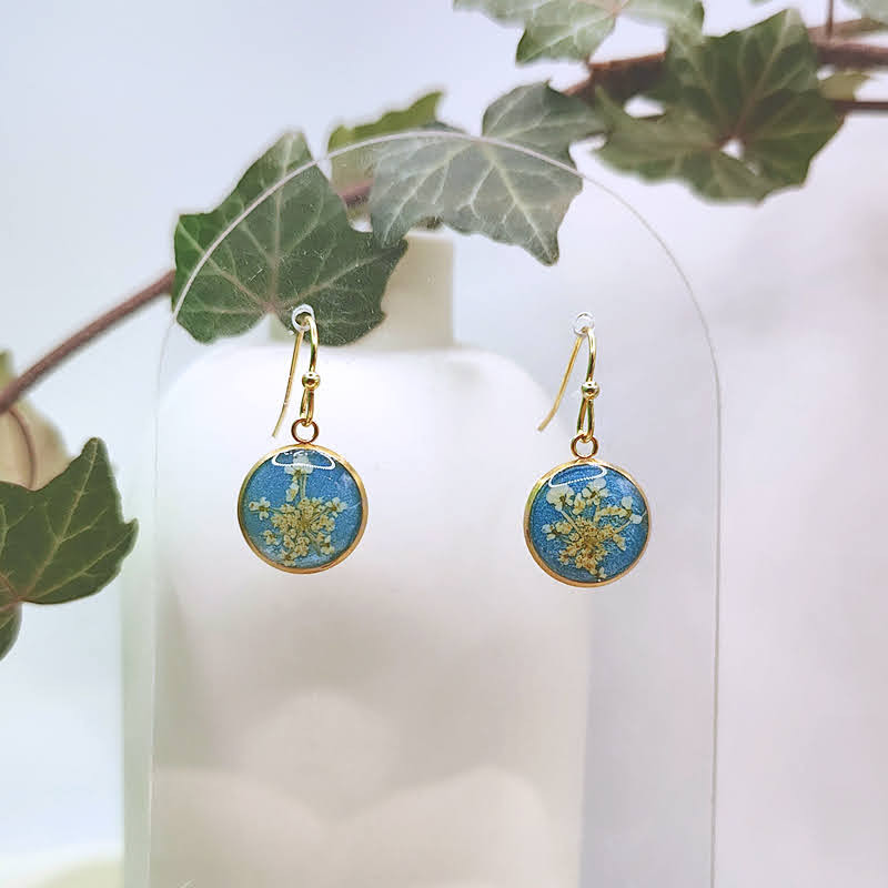 Boucles d’oreilles fleur de Carotte – Nirisaya