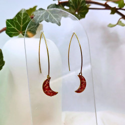 Boucles d’oreilles fleur de Carotte – Nirisaya
