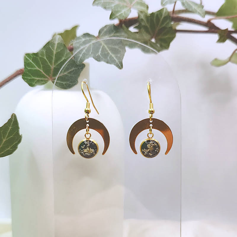 Boucles d’oreilles fleur de Carotte – Nirisaya