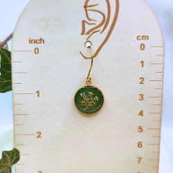 Boucles d’oreilles fleur de Carotte – Nirisaya