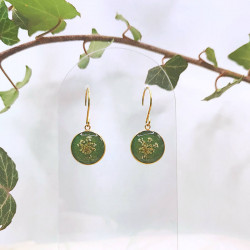 Boucles d’oreilles fleur de Carotte – Nirisaya