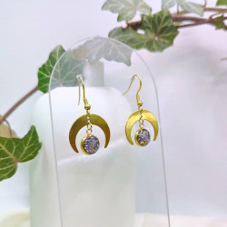 Boucles d’oreilles fleur de Carotte – Nirisaya