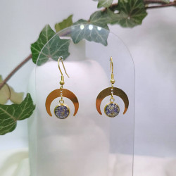 Boucles d’oreilles fleur de Carotte – Nirisaya