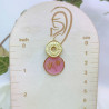 Boucles d’oreilles fleur de Carotte – Nirisaya