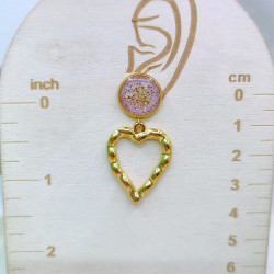 Boucles d’oreilles fleur de Carotte – Nirisaya