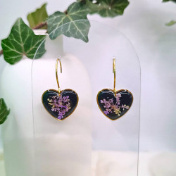 Boucles d’oreilles fleur de Carotte – Nirisaya