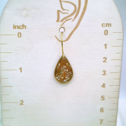 Boucles d’oreilles fleur de Carotte – Nirisaya