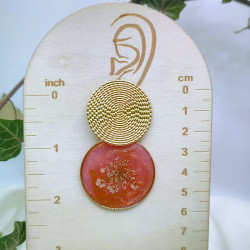 Boucles d’oreilles fleur de Carotte – Nirisaya