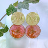 Boucles d’oreilles fleur de Carotte – Nirisaya