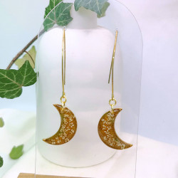 Boucles d’oreilles fleur de Carotte – Nirisaya