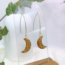 Boucles d’oreilles fleur de Carotte – Nirisaya