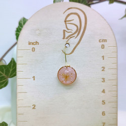 Boucles d’oreilles fleur de Carotte – Nirisaya