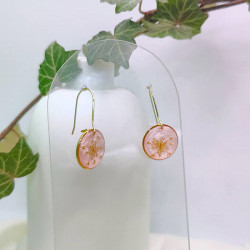 Boucles d’oreilles fleur de Carotte – Nirisaya
