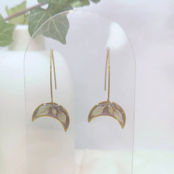 Boucles d’oreilles fleur de Nigelle – Nirisaya