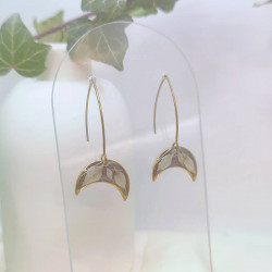 Boucles d’oreilles fleur de Nigelle – Nirisaya
