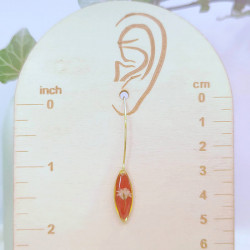 Boucles d’oreilles fleur de Gypsophile – Nirisaya