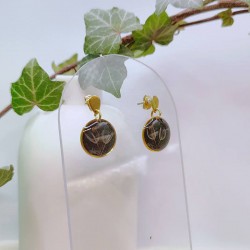 Boucles d’oreilles fleur de Pissenlit – Nirisaya