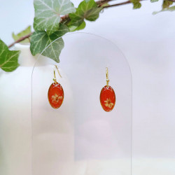 Boucles d’oreilles fleur de Sureau – Nirisaya