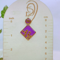 Boucles d’oreilles fleur de Sureau et Gaillet gratteron – Nirisaya