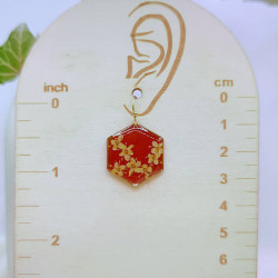 Boucles d’oreilles fleur de Sureau – Nirisaya