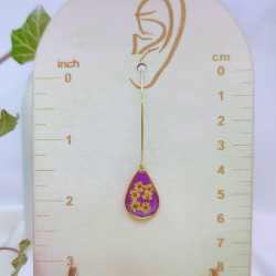 Boucles d’oreilles fleur de Sureau – Nirisaya