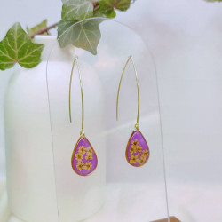 Boucles d’oreilles fleur de Sureau – Nirisaya
