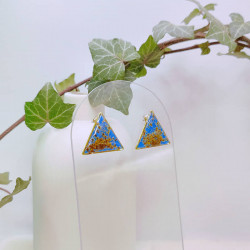 Boucles d’oreilles fleur de Férule – Nirisaya