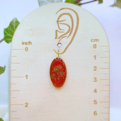 Boucles d’oreilles fleur de Gaillet Gratteron – Nirisaya