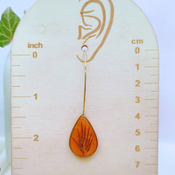 Boucles d’oreilles fleur de Roseau – Nirisaya