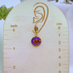 Boucles d’oreilles fleur de Laurier Tin - Nirisaya