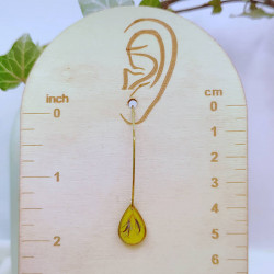 Boucles d’oreilles Pistil de Bleuet - Nirisaya