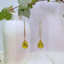 Boucles d’oreilles Pistil de Bleuet - Nirisaya