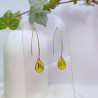 Boucles d’oreilles Pistil de Bleuet - Nirisaya