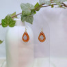 Boucles d’oreilles fleur d'Hortensia - Nirisaya
