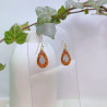 Boucles d’oreilles fleur d'Hortensia - Nirisaya