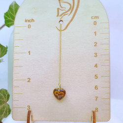 Boucles d’oreilles fleur de Mimosa - Nirisaya