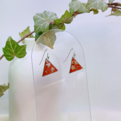 Boucles d’oreilles fleur de Gypsophile – Nirisaya