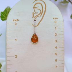 Boucles d’oreilles fleur de Carotte – Nirisaya