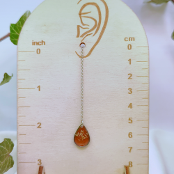 Boucles d’oreilles fleur de Carotte – Nirisaya