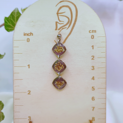 Boucles d’oreilles fleur de Carotte – Nirisaya