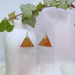 Boucles d’oreilles fleur de Carotte – Nirisaya