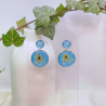 Boucles d’oreilles fleur de Carotte – Nirisaya