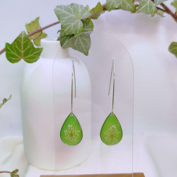 Boucles d’oreilles fleur de Carotte – Nirisaya