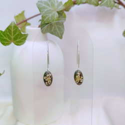 Boucles d’oreilles fleur de Carotte – Nirisaya