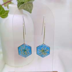 Boucles d’oreilles fleur de Carotte – Nirisaya