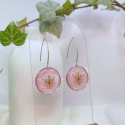 Boucles d’oreilles fleur de Carotte – Nirisaya