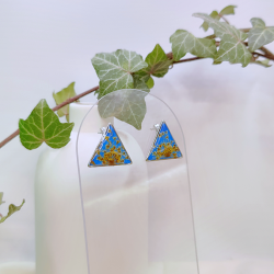 Boucles d’oreilles fleur de Panais – Nirisaya