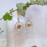 Boucles d’oreilles fleur de Panais – Nirisaya
